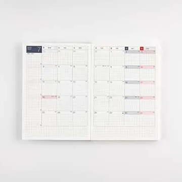 Hobonichi 2022 A5 Day-Free Cousin Notebook for Flexible Planning