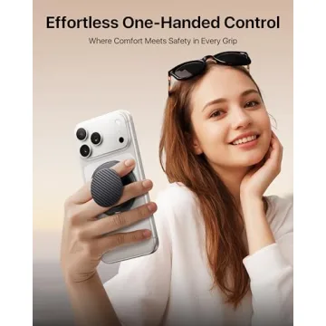 andobil Ultra-Thin Magnetic Phone Grip for iPhone 17 16 Pro Max