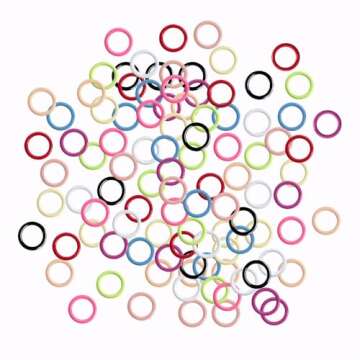 Colorful Ring Stitch Markers (6MM-100pcs)