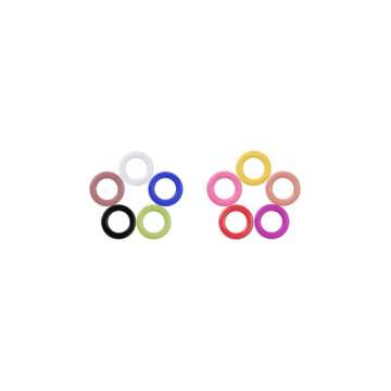 Colorful Ring Stitch Markers (6MM-100pcs)