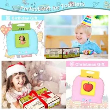 Talking Flash Cards for Toddlers, Educational Learning Gift