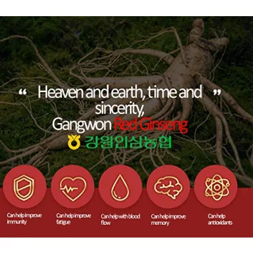 Gangwoninsam Korean Red Ginseng Extract for Wellness Boost