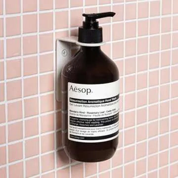 Aesop Resurrection Aromatique Gentle Hand Wash | Cleanse Hands Without Drying | Citrus, Woody, Herbaceous | 16.9 oz / 500mL (Pack of 3)