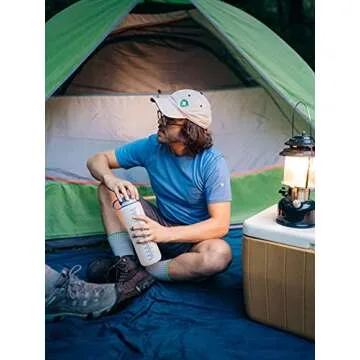 Insect Shield Outdoor Protection Blanket for Bug Repelling Red