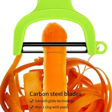 KITCHPOWER Vegetable Peeler Carbon Steel Blade 3-Pack