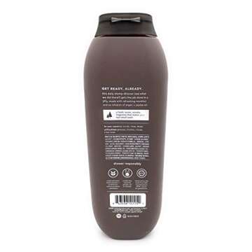 Men’s 2-in-1 Shampoo + Conditioner Bundle - Method Men Cedar + Cypress 14 Fl Oz and Travel Size 3.4 Fl Oz Bottles (2 Items)