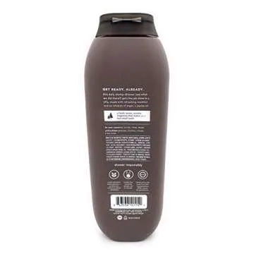 Men’s 2-in-1 Shampoo + Conditioner Bundle - Method Men Cedar + Cypress 14 Fl Oz and Travel Size 3.4 Fl Oz Bottles (2 Items)