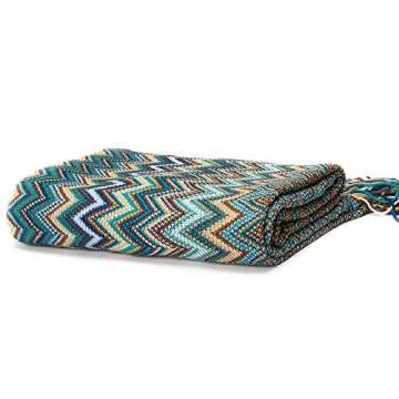 Stylish BATTILO HOME Boho Throw Blanket for Couch