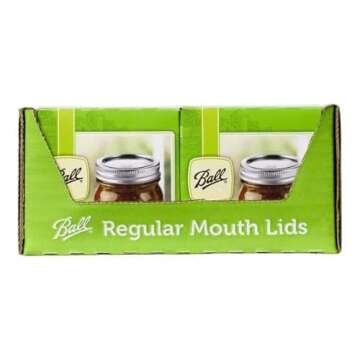 Ball Regular Mouth Lids for Canning and Preservation