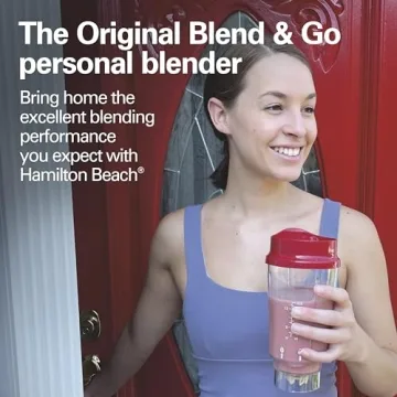Hamilton Beach Portable Blender for Smoothies and Shakes