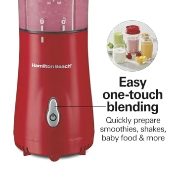 Hamilton Beach Portable Blender for Smoothies and Shakes