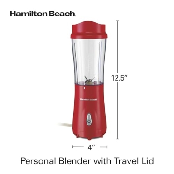 Hamilton Beach Portable Blender for Smoothies and Shakes