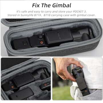 Pocket 3 Lens Hood Cover Gimbal Camera Protector Sunshade Cover for DJI OSMO Pocket 3