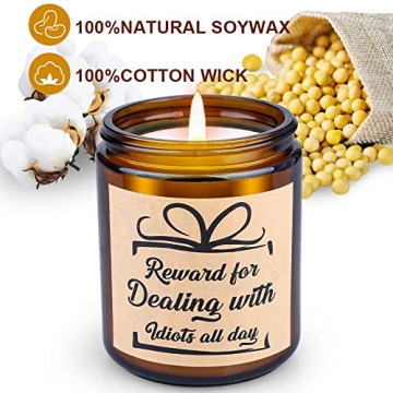 OFUN Funny Scented Candle - Unique Gift for Women