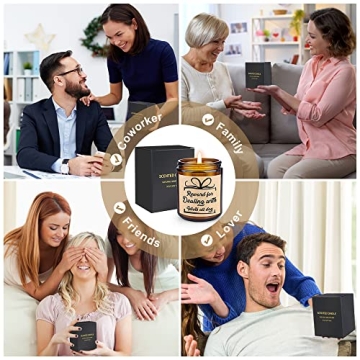 OFUN Funny Scented Candle - Unique Gift for Women
