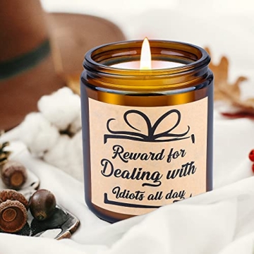 OFUN Funny Scented Candle - Unique Gift for Women