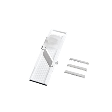 Benriner Mandoline Slicer with 4 Adjustable Steel Blades
