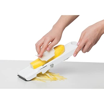 Benriner Mandoline Slicer with 4 Adjustable Steel Blades