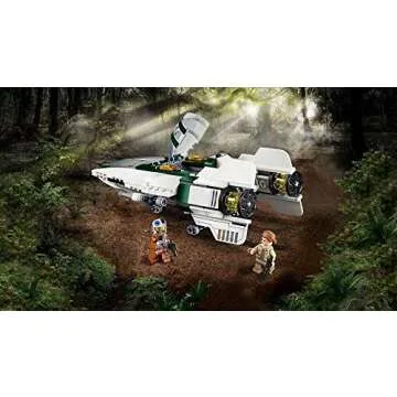 LEGO Star Wars: The Rise of Skywalker Resistance A Wing Starfighter 75248 Advanced Collectible Starship Model Building Kit (269 Pieces)
