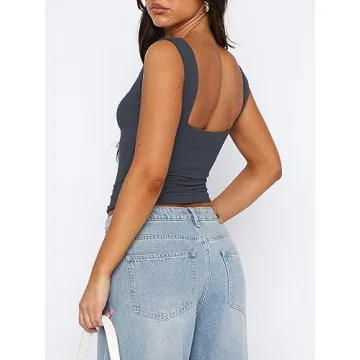 Stylish Backless Crop Top for Women | ForeFair Y2K Design