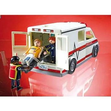 PLAYMOBIL Rescue Ambulance with Lights and Sounds
