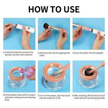 Senbowe Electric Makeup Brush Cleaner and Dryer Machine