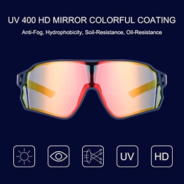 ROCKBROS Polarized Sunglasses UV400 Protection for Active Life