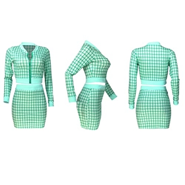 Stylish THLAI Women's 2 Piece Skirt Set for All Occasions