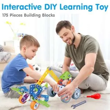 MOONTOY 11 in 1 STEM Toys for Building and Creativity
