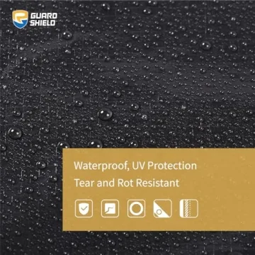 GUARD SHIELD 16x20 Feet Black Waterproof Tarp Cover