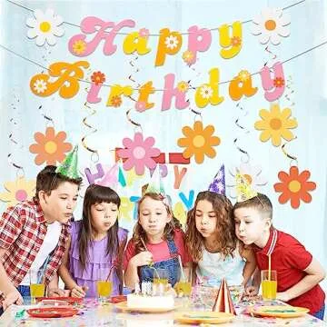 Groovy Boho Happy Birthday Decorations for All Occasions