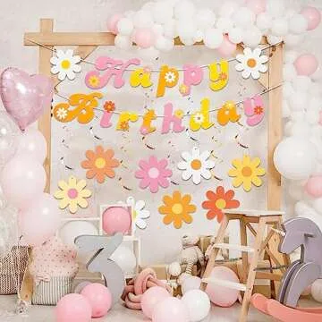 Groovy Boho Happy Birthday Decorations for All Occasions
