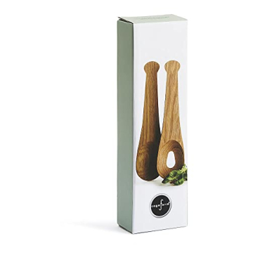 Sagaform Oak Salad Servers for Stylish Dining