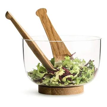 Sagaform Oak Salad Servers for Stylish Dining