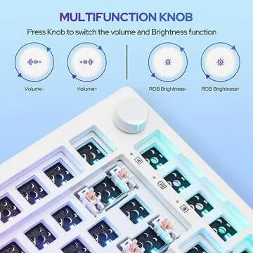 EPOMAKER Aura75 Mechanical Keyboard Kit - Customizable & Versatile