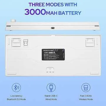 EPOMAKER Aura75 Mechanical Keyboard Kit - Customizable & Versatile