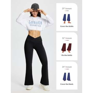 BALEAF Women's Stylish Yoga Pants With Pockets