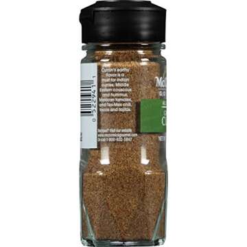 Kosher McCormick Gourmet Ground Cumin - 1.5 oz of Rich Flavor