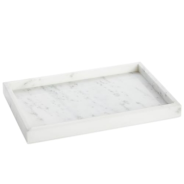 Stylish Juvale Marble Vanity Tray for Jewelry and More