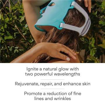 Red Light Therapy Face Mask for Cellular Renewal