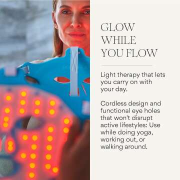 Red Light Therapy Face Mask for Cellular Renewal