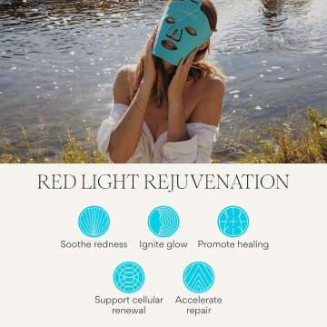 Red Light Therapy Face Mask for Cellular Renewal