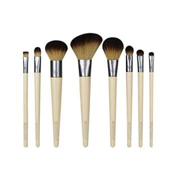EcoTools-Cruelty Free Confidence in Bloom Brush Set-Cruelty Free Synthetic Taklon Bristles, Recycled Packaging, Recycled Aluminum Ferrules