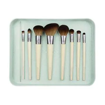 EcoTools-Cruelty Free Confidence in Bloom Brush Set-Cruelty Free Synthetic Taklon Bristles, Recycled Packaging, Recycled Aluminum Ferrules