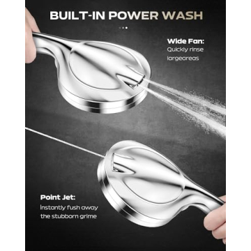 High Pressure Handheld Shower Head with 10 Modes