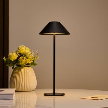 Bojim Cordless Table Lamp - Stylish, Portable & Waterproof with Dimming Options