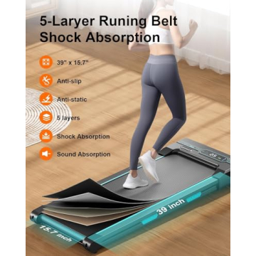 Fithno Walking Pad with Auto Incline for Home Exercise