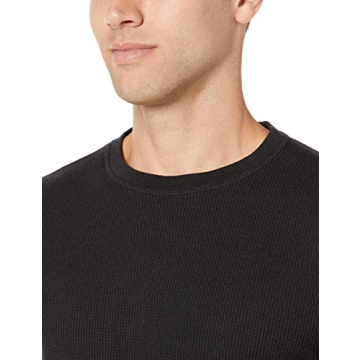 Amazon Essentials Regular-Fit Long-Sleeve Waffle Shirt for Men