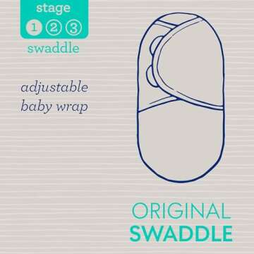 SwaddleMe Original Swaddle for Newborns - 4-Pack