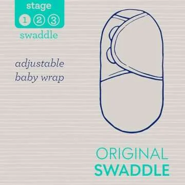 SwaddleMe Original Swaddle for Newborns - 4-Pack